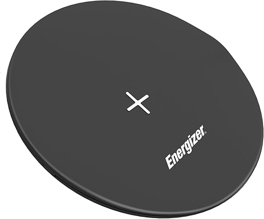 Energizer 15W Ultra Slim Wireless Charging Pad/ Cable Included/ Black