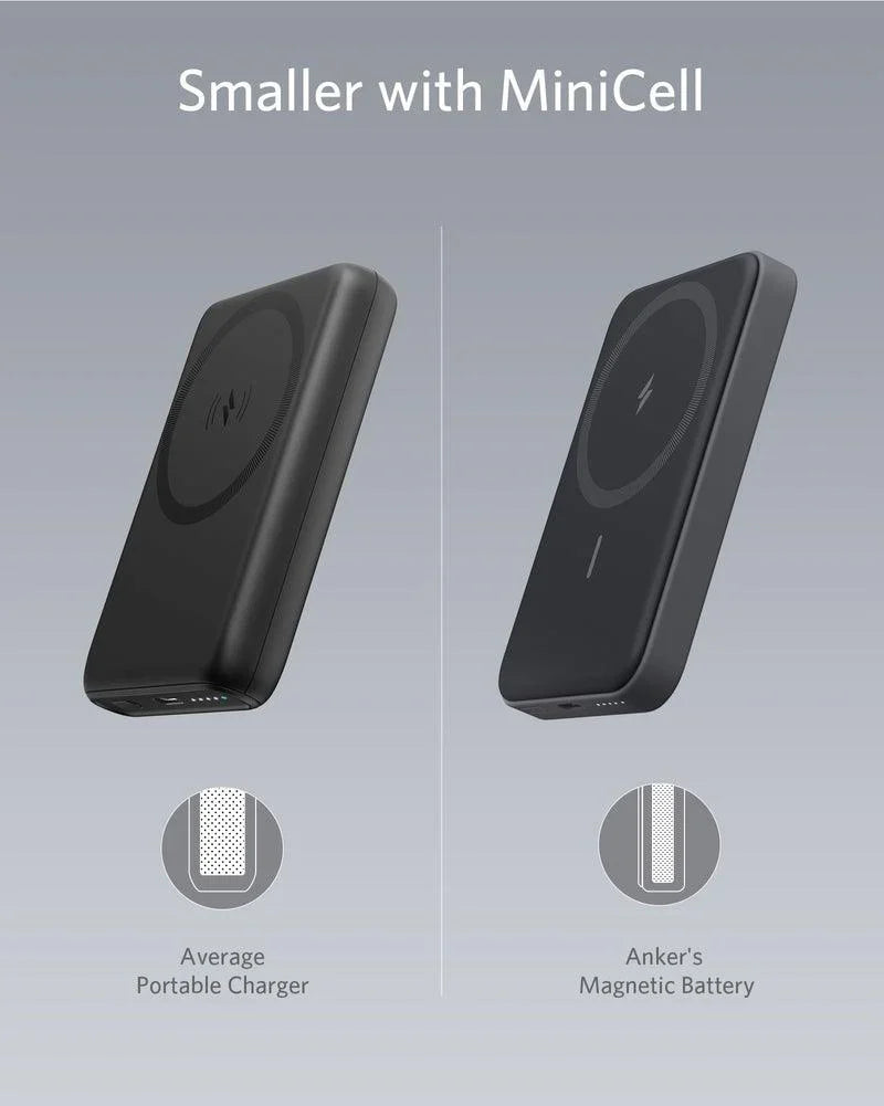 Anker 622 Magnetic Battery (MagGo),5,000mAh Black