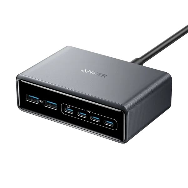 Anker Prime Charger 200W 6 Ports Gan -Silver