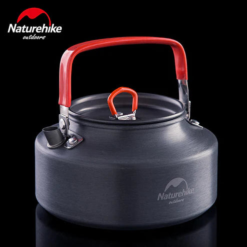 Naturehike Aluminum Alloy Outdoor Picnic Teapot - Grey (1.45L)