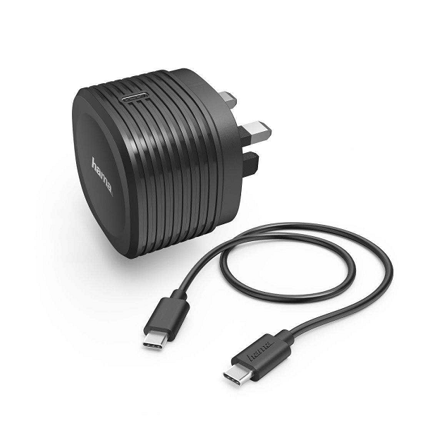 Hama Charging Kit USB C PD/Qualcomm 20W + USB-C Cable 1 M