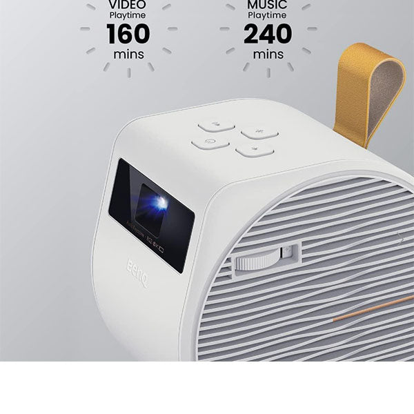 BenQ GV11 LED Portable Ceiling Projector with 135 Rotating Angle Projection-WPAU