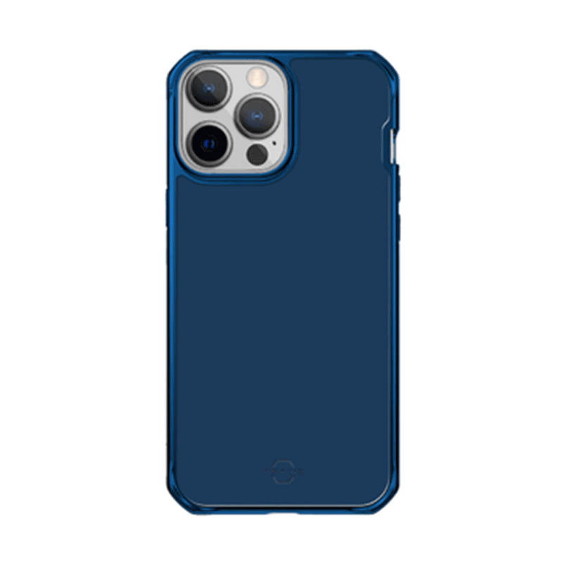 Itskins Hybrid Glass Case Apple iPhone 13 Pro Deep Blue - TXDF