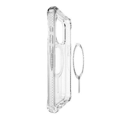 Itskins Hybrid Clear Case Compatible With Magsafe For iPhone 15 Pro Transparent - Future Store