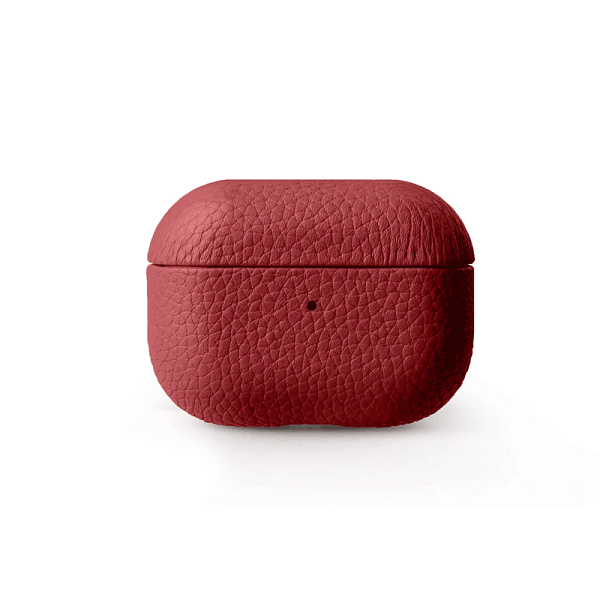 Melkco Premium Leather Case For Airpod Pro 2 Red-XX2A