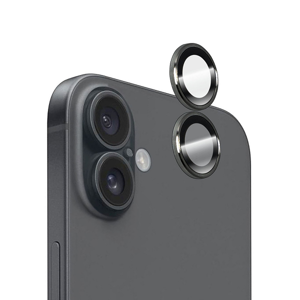 Araraee Camera Lense Ring Protection For Iphone 16 /16 Plus-Clear