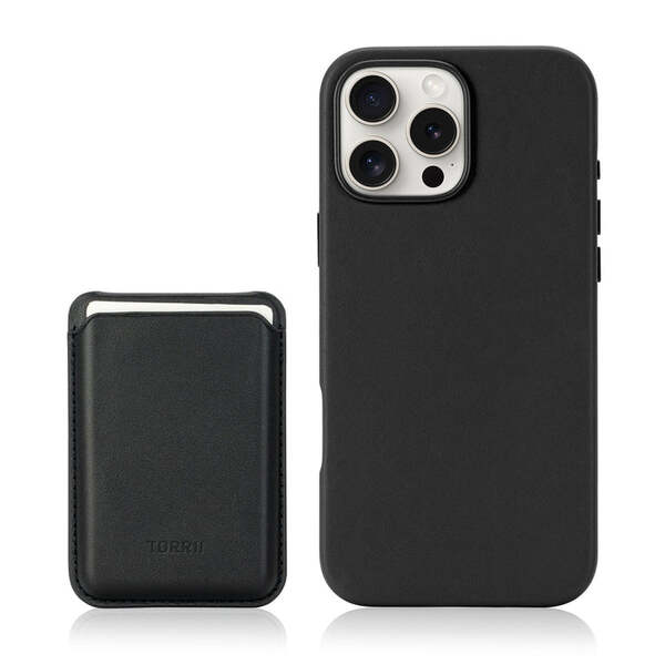 Torrii Koala Magsafe Case Wallet Stand For Iphone 16 Promax-Black