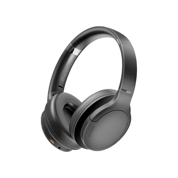 Promate LaBoca-Pro High Fidelity Over-Ear Wireless Headphones - Black