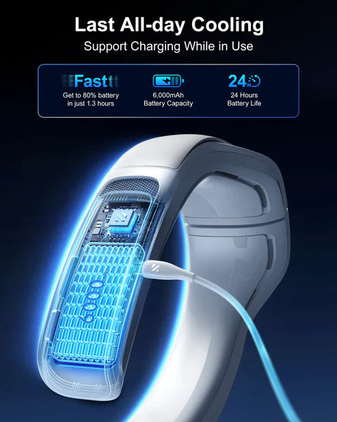 RANVOO AICE LITE Portable Neck Air Conditioner - White