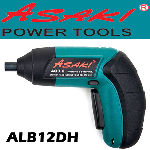 Asaki Cordless Screwdriver AQ3.6 5mm