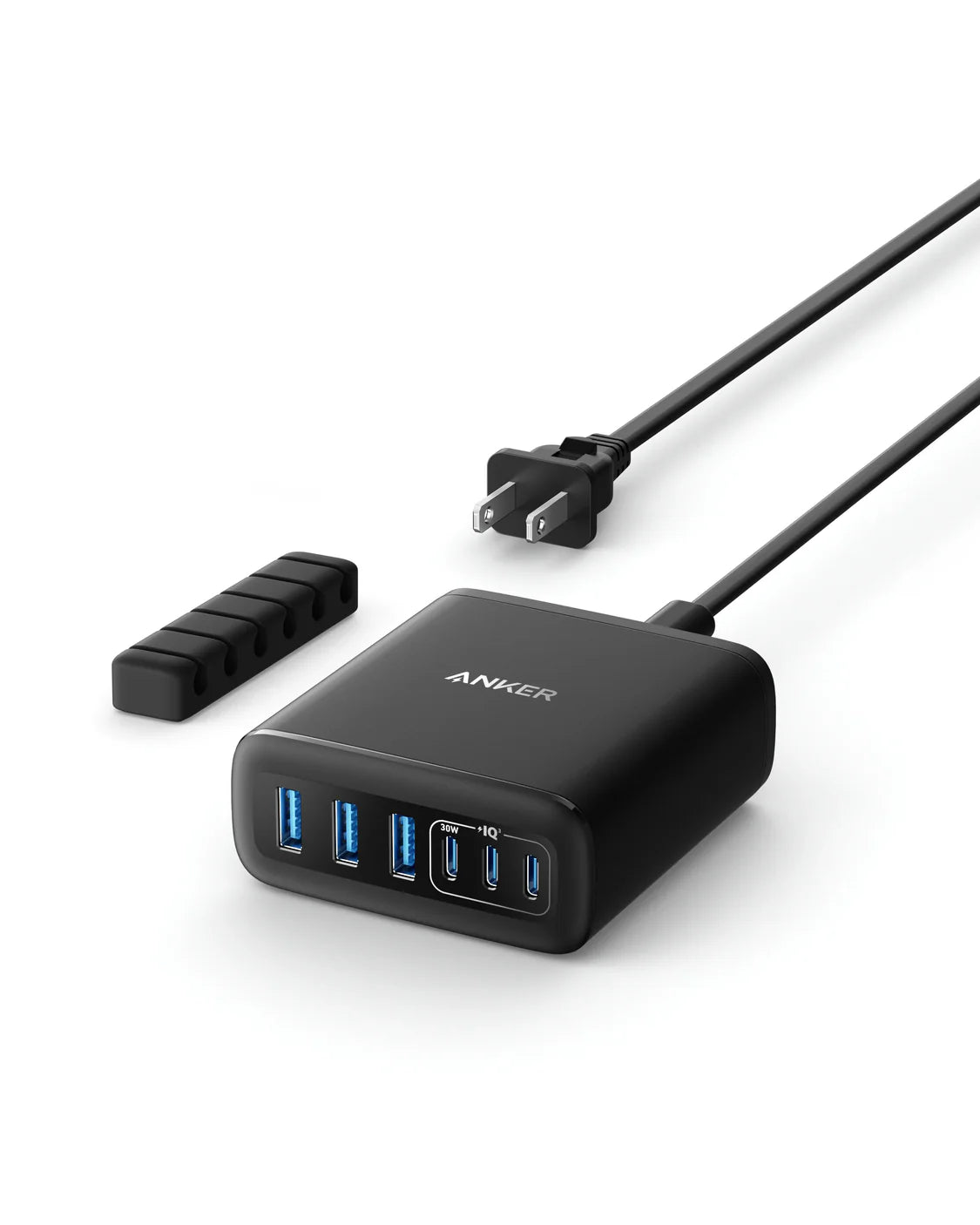 Anker Charger 112W  6 Ports Gan -Black