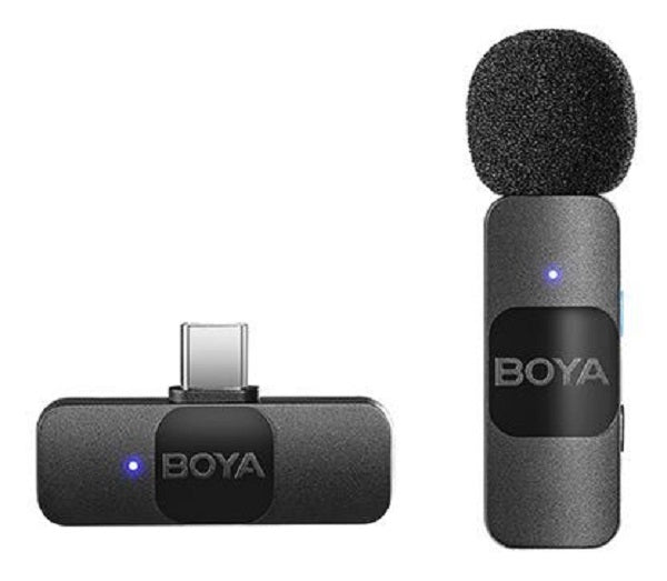 Boya Ultra Compact 2.4GHz Wireless Microphone System For USB-C (BY-V10)-07P8