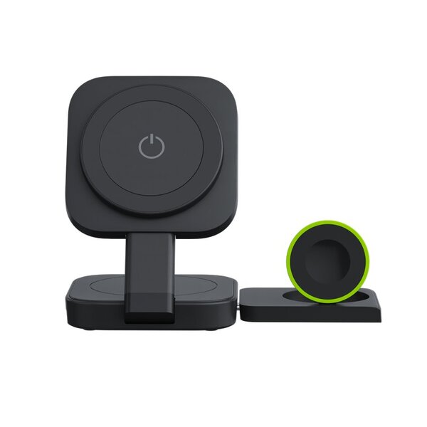 GOUI BEND 3IN1 شاحن لاسلكي قابل للطي 15W