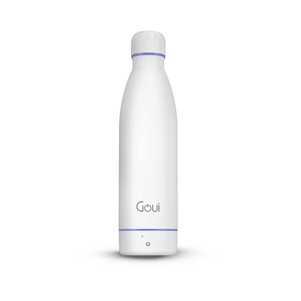 Goui Loch Bottle Powerbank Wireless 6000Mah Snow White/Purple