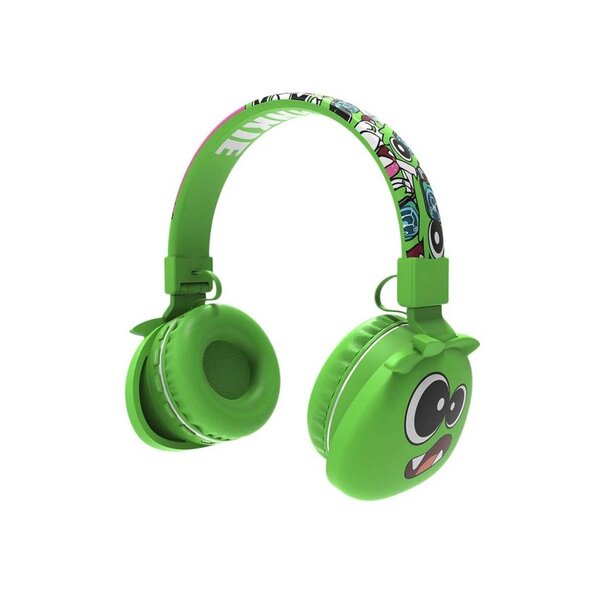 Maestro Jelly Monsters Wireless Headphone Green Frankie