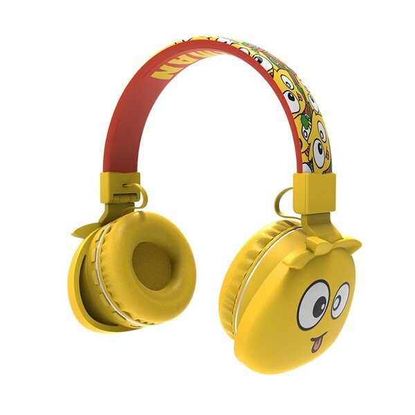 Maestro Jelly Monsters Wireless سماعة الرأس الأصفر deman