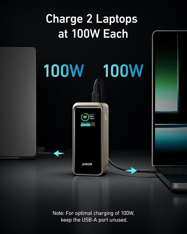 Anker Prime 20000Mah Power Bank (200W) Series 7 -Golden