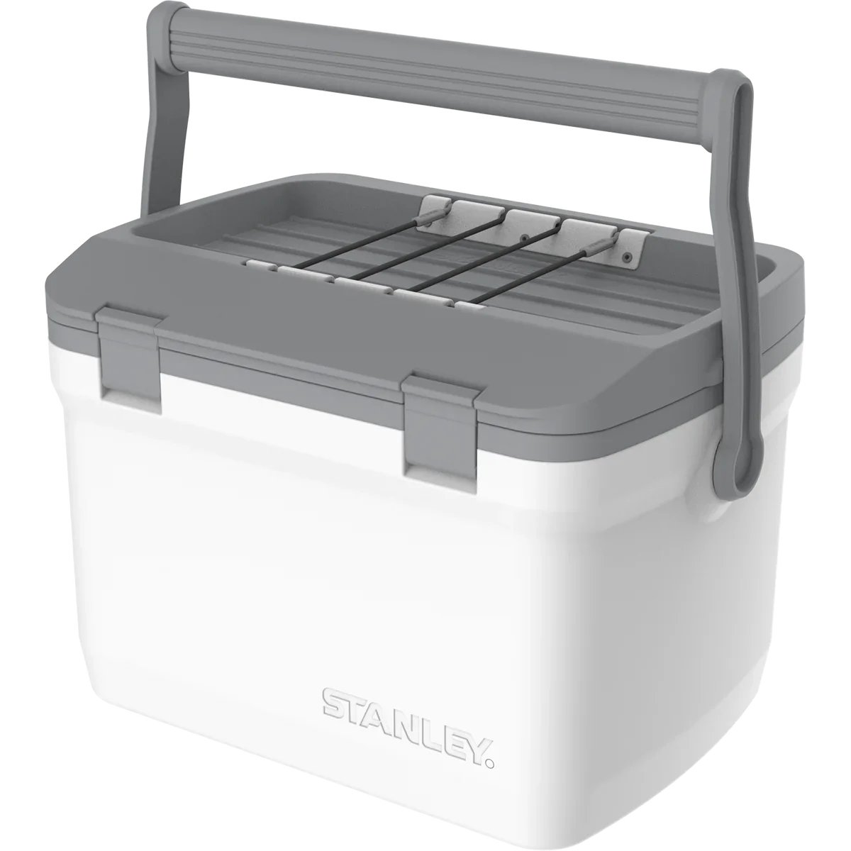 STANLEY Adventure Easy Carry Outdoor Cooler| 511 OZ/ 15.1 L - POLAR WHITE