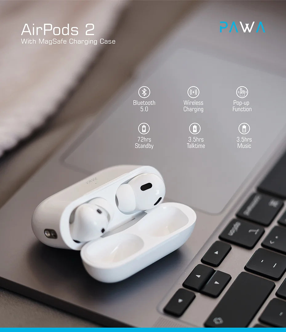 Pawa Earbuds 2 With Magsafe charging case