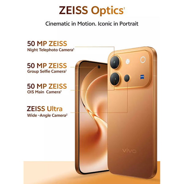 vivo V80 5G AI Dual SIM 8GB | 256GB - Sunrise Orange
