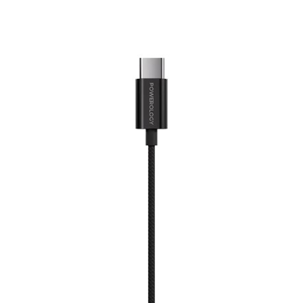 Powerology Clip-On Powerology Clip-On Wired Earphones - Black