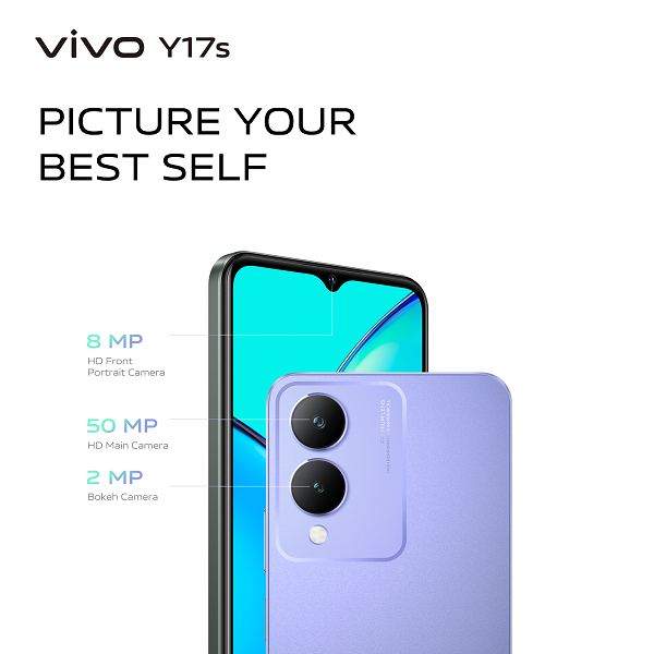 vivo Y17S 8GB ( 4+4 GB) | 128 GB | 50 MP Camera | 5000 mAh Forest Green-I041