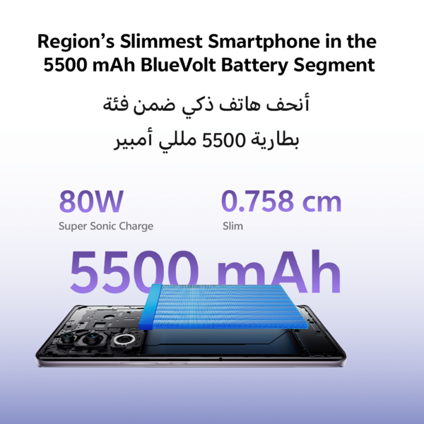 vivo V40 5G 256GB | 12GB+12GB  Nebula Purple