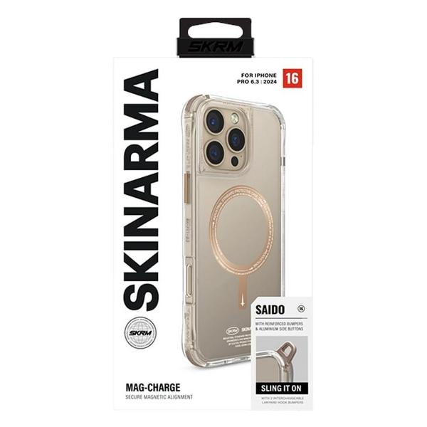 Skinarma Iphone 16 Pro Saido Mag-Charge Case Prime Edi -Champagne