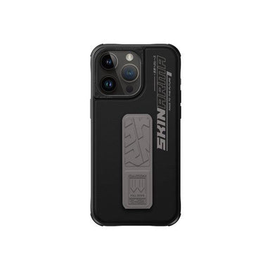 SkinArma Slate Grip Stand Case For iPhone 15 Pro Grey - Future Store