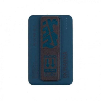 SkinArma Magnetic Card Holder with Grip Stand Blue - Future Store
