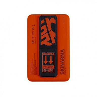 SkinArma Magnetic Card Holder with Grip Stand Orange - Future Store