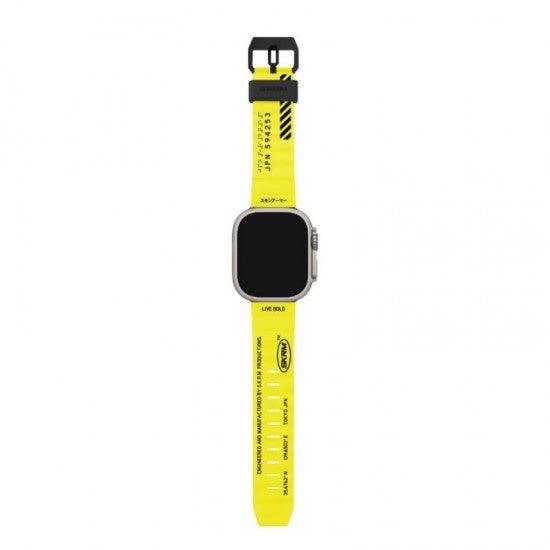 SkinArma Shokku Watch Strap for Apple Watch Ultra 49/45/44mm Electric Yellow - Future Store