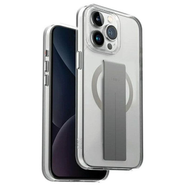 Uniq Hybrid Iphone 15 Pro Max Heldro Mag - Clear