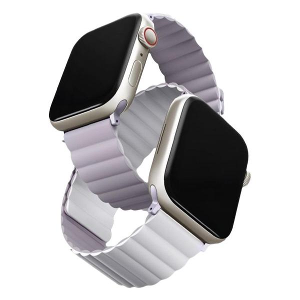 Uniq Revix Magnetic Apple Watch Strap 41/40/38Mm-Lilac/White