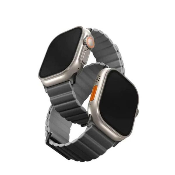 Uniq Revix Premium Magnetic Watch Strap 49/45/44/42Mm-Charcoal