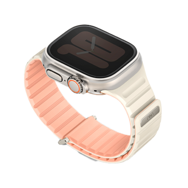 Uniq Revix Evo Magnetic Apple Watch Strap 41/40/38Mm-Pink/Ivory