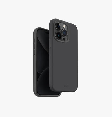 Uniq Lino Hue Magsafe iPhone 15 Pro 6.1 Case Charcoal Grey - Future Store