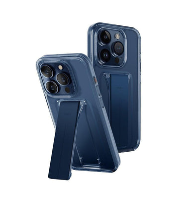 Uniq Hybrid Heldro Mount iPhone 15 Pro Max 6.7 Case Deep Blue - Future Store