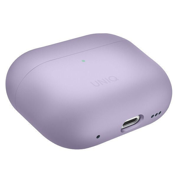 Uniq Lino Hybrid Liquid Silicone Case for Airpods Pro 2nd Gen Lilac Lavender-B5R9