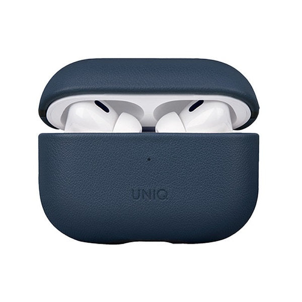 Uniq Terra Genuine Leather Case for Airpods Pro 2nd Gen Space Blue-JP6L