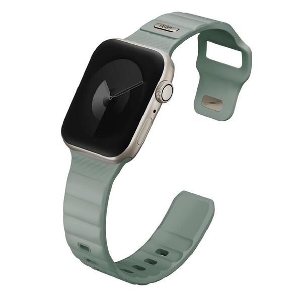 uniq Stride FM Rubber Apple Watch Strap 41/40/38mm-leglant Green