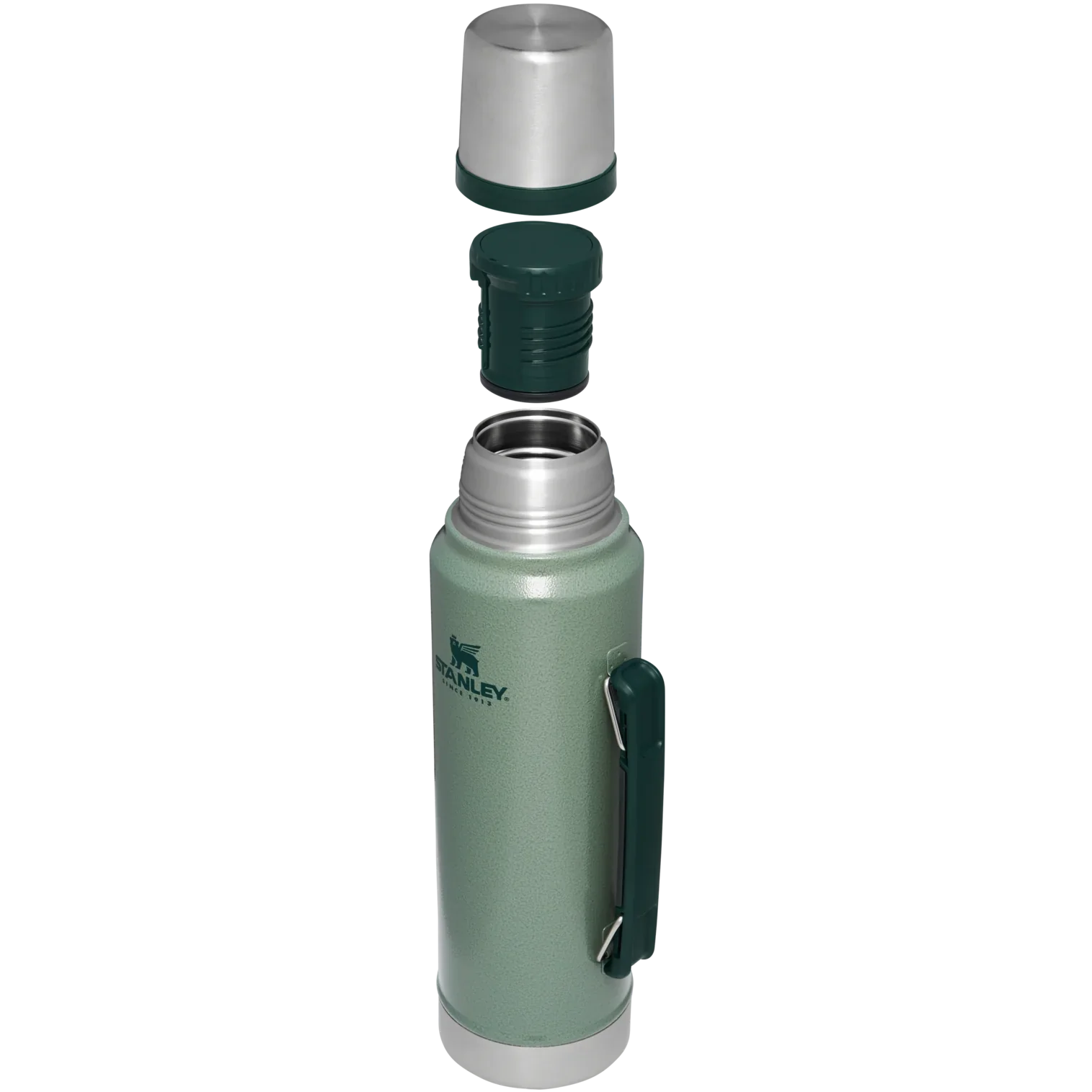 STANLEY Classic Legendary Bottle | 1 L - Hammertone Green