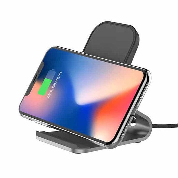 Havit H330 Double Coil Wireless Charger Black/Silver - Future Store