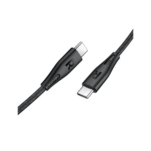 RAVPower Fast Charging 60W Type-C Cable 2m Black-H0M2