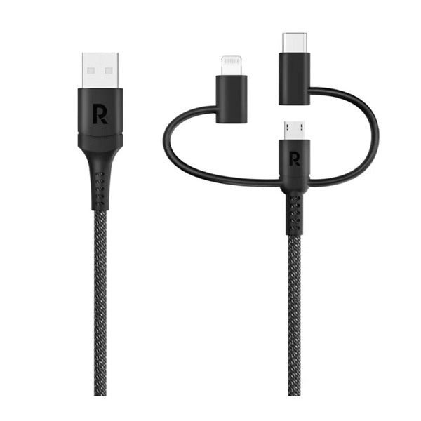 RavPower RP-CB1033, 3 in 1 Cable Black Global-0UUC