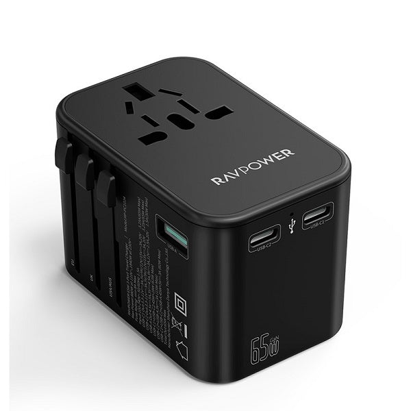Ravpower RP-PC1034 Pd Pioneer 65 Watts 3-Port Travel Charger-0PXR