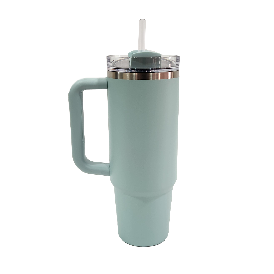 Stanley Quencher H2.0 Tumbler 30Oz 887Ml - Seafoam(Transparent Lid)(Asian Variant)
