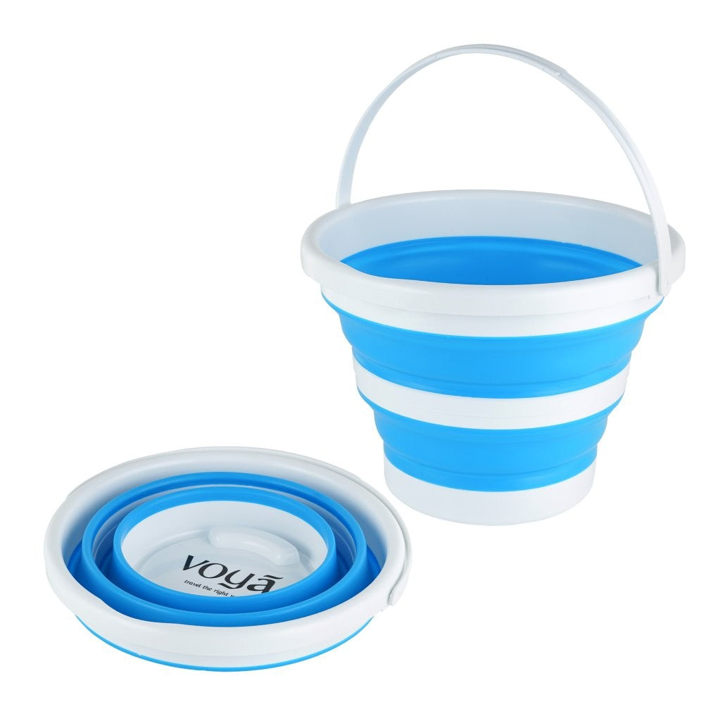 Voya 3L Folding Bucket - Blue