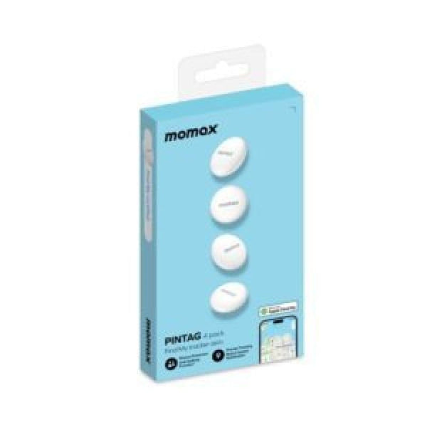 Momax Pintag Find My Tracker (4pcs) - أبيض