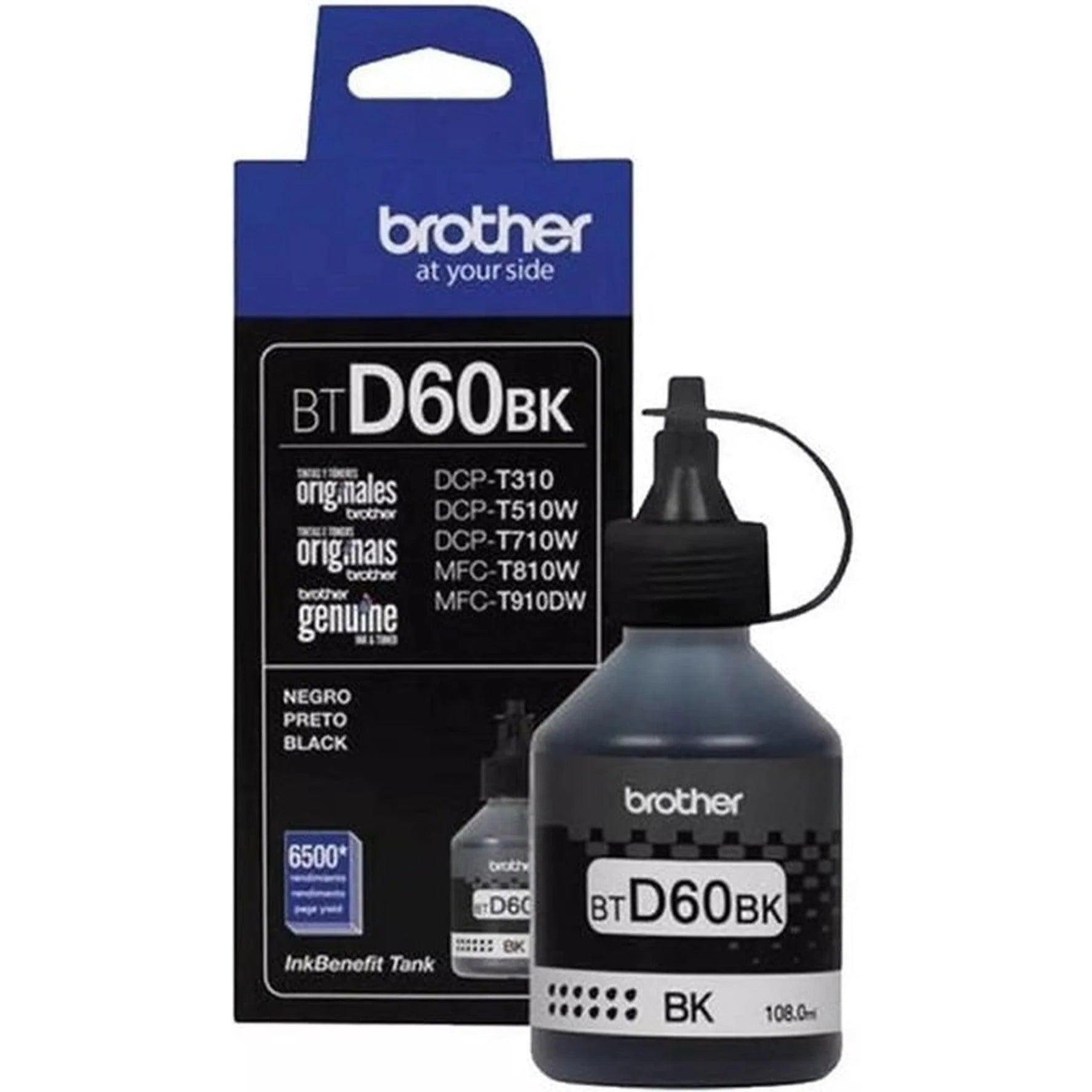 Brother BT-D60BK Black Ink Bottle